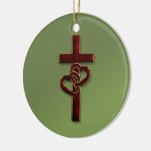 Woordenkruis Keramisch Ornament (Links)