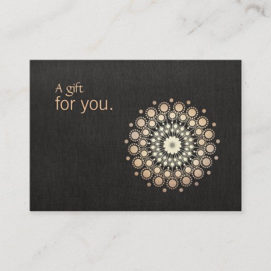 Woordenmassagetherapiezendcertificaat Kortingskaartje (Voorkant)