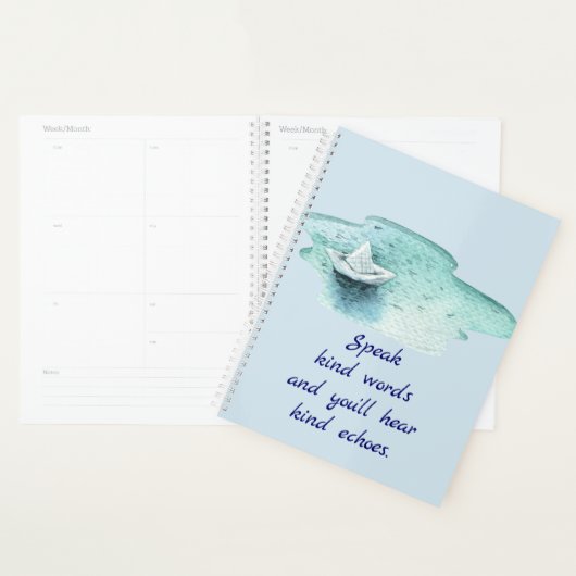Woordenprijsopgave met papiertas planner (Display)