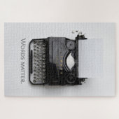 Woordenschrijfmachine Legpuzzel (Horizontaal)