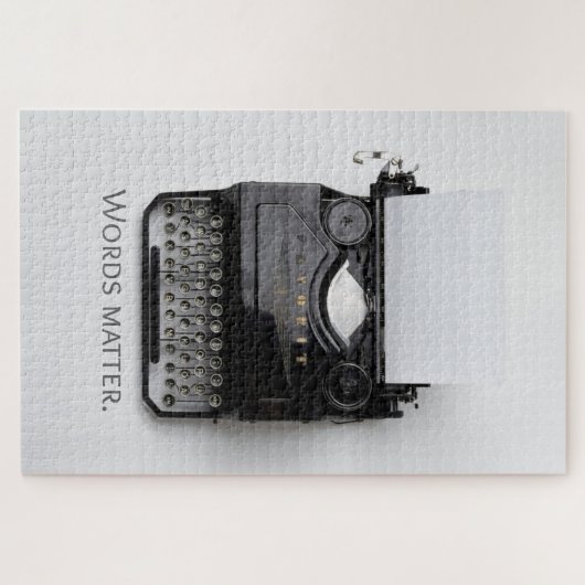 Woordenschrijfmachine Legpuzzel (Horizontaal)