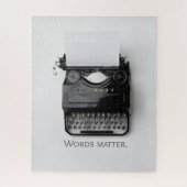 Woordenschrijfmachine Legpuzzel (Verticaal)