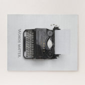 Woordenschrijfmachine Legpuzzel (Horizontaal)