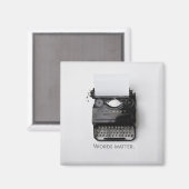 Woordenschrijfmachine Magneet (Voorkant / Achterkant)