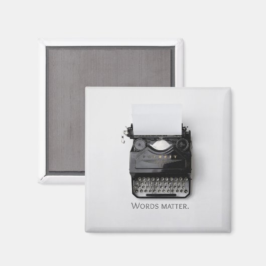 Woordenschrijfmachine Magneet (Voorkant / Achterkant)