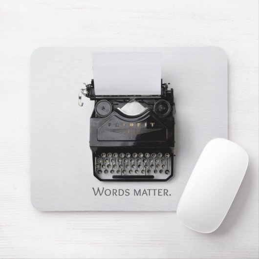 Woordenschrijfmachine Muismat (Met muis)