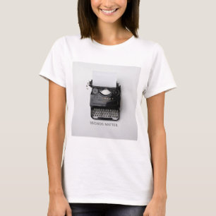 Woordenschrijfmachine T-shirt