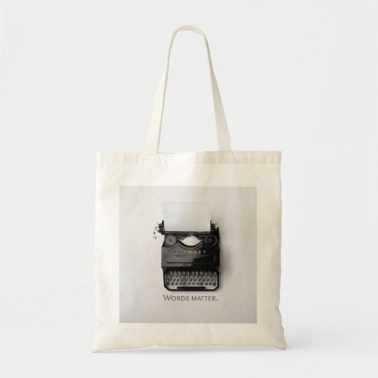 Woordenschrijfmachine Tote Bag (Voorkant)