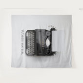 Woordenschrijfmachine Wandkleed (Voorkant (horizontaal))