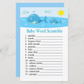 Woordenspel op walvis (Voorkant / Achterkant)