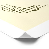 Woordenvormende wandkunst, Kantoor decor afdrukken Poster (Hoek)