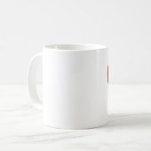 Woordhonkbal Koffiemok (Voorkant links)