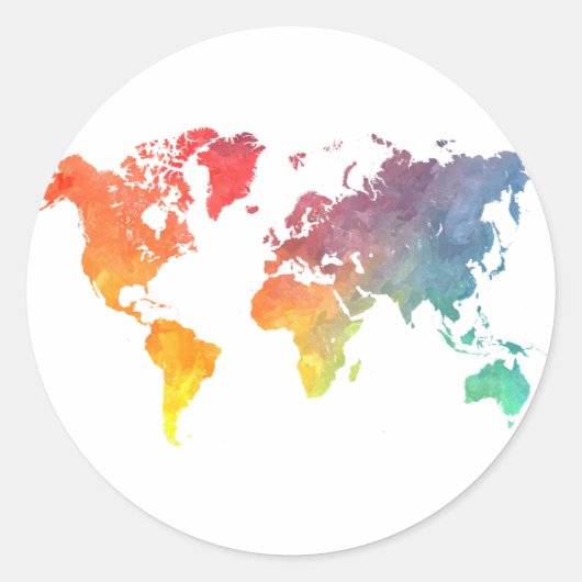 woordkaart 5 ronde sticker (Voorkant)