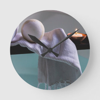 Woordklok opnieuw plaatsen ronde klok