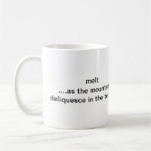 woordlevering koffiemok (Links)