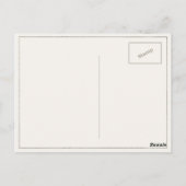  woordmagiër Poster Briefkaart (Achterkant)