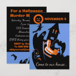 woordspeky Mystery Party Custom Text Kaart