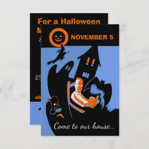 woordspeky Mystery Party Custom Text Kaart