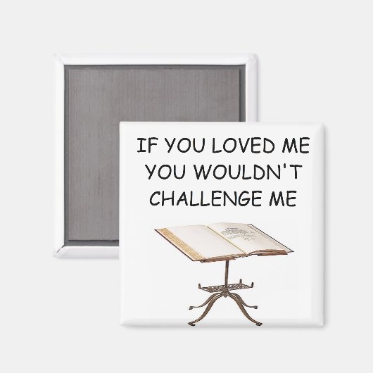 woordspelgrap magneet (Voorkant / Achterkant)