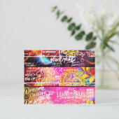 woordspeling briefkaart (Staand voorkant)