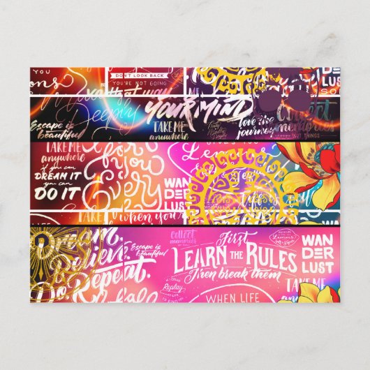 woordspeling briefkaart (Voorkant)