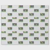 Woordverpakkingspapier Cadeaupapier (Vlak)