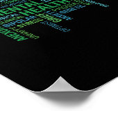 Woordverspreiding over geestelijke gezondheid poster (Hoek)