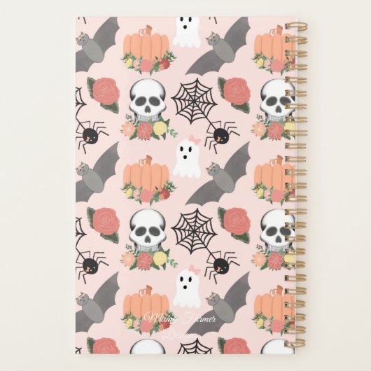  woordvoerder met patterned Planner (Achterkant)