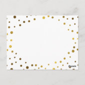 woordvoerders van wijsheidsadviezen voor afstudere briefkaart (Achterkant)