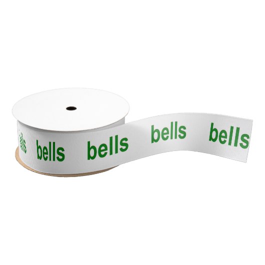 Woordwoordterm groene cellen (Bells Bells Bells Be Grosgrain Lint (Spoel)