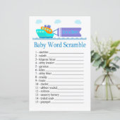 Woordzoekspel voor Toy Ship Baby (Staand voorkant)