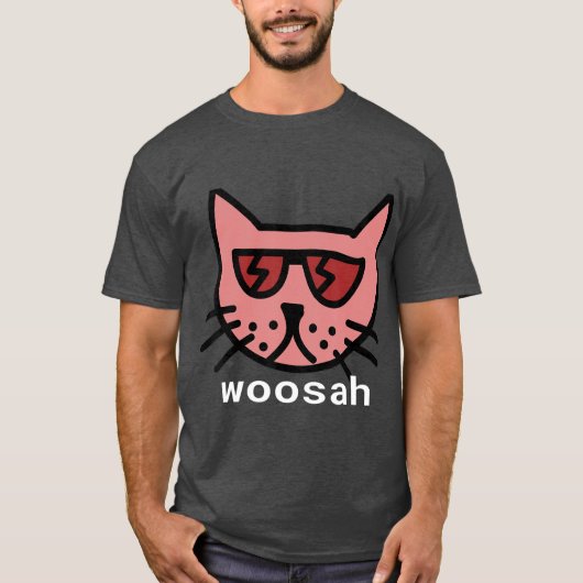 Woosah Calm Yoga Exhale (3) T-shirt (Voorkant)