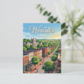 Wooster, Ohio Briefkaart (Staand voorkant)