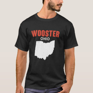 WOOSTER Ohio USA State America Travel Ohioan T-shirt
