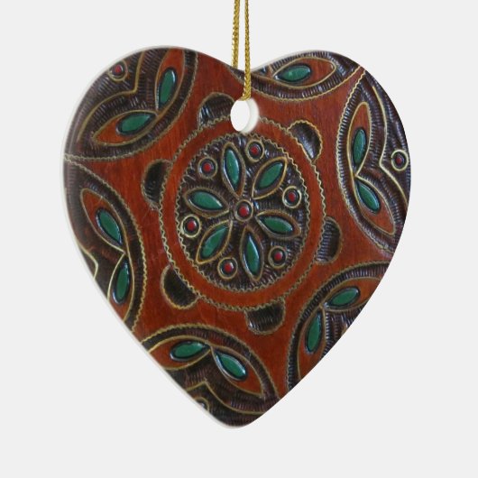 Woosterd Pools Bord Keramisch Ornament (Rechts)