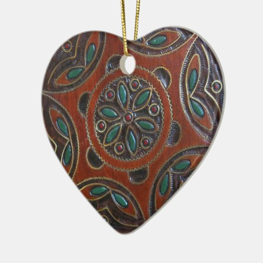 Woosterd Pools Bord Keramisch Ornament (Links)