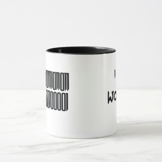 Woot - Binaire gecodeerde Mok (Midden)