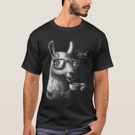 Woot De Prachtige Lama T-shirt (Voorkant)