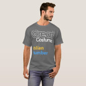 Woot Italy Plumber T-shirt (Voorkant volledig)