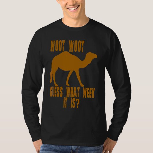 Woot Woot raad eens wat week het is T-shirt (Voorkant)