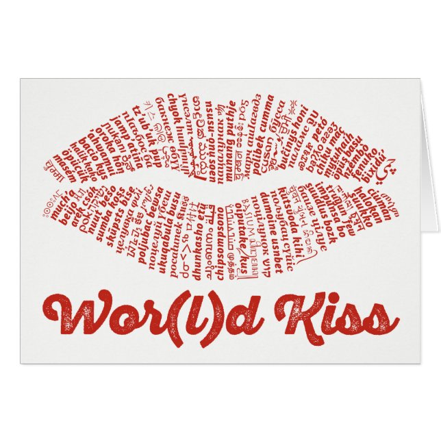 Wor(l)d Kiscard (Voorkant Horizontaal)