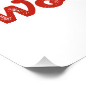 Wor(l)d Kiss Poster (Hoek)