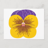 Wor(l)d Pansy-Briefkaart Briefkaart
