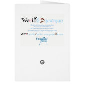 Wor(l)d Snowman Card (Achterkant)