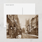 worcester briefkaart 1927 sepia (Voorkant / Achterkant)