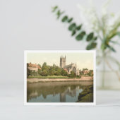 Worcester Cathedral, Worcestershire, Engeland Briefkaart (Staand voorkant)