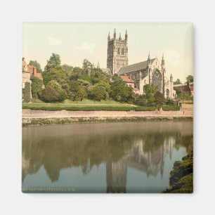 Worcester Cathedral, Worcestershire, Engeland Magneet