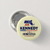 Worcester County voor Joe Kennedy 2020 Ronde Button 3,2 Cm (Voorkant /achterkant)