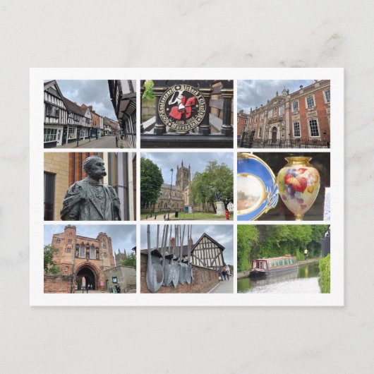 Worcester Feestdagenkaart (Voorkant)