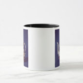 Worcester koffiepot, versierd met vogels mok (Midden)